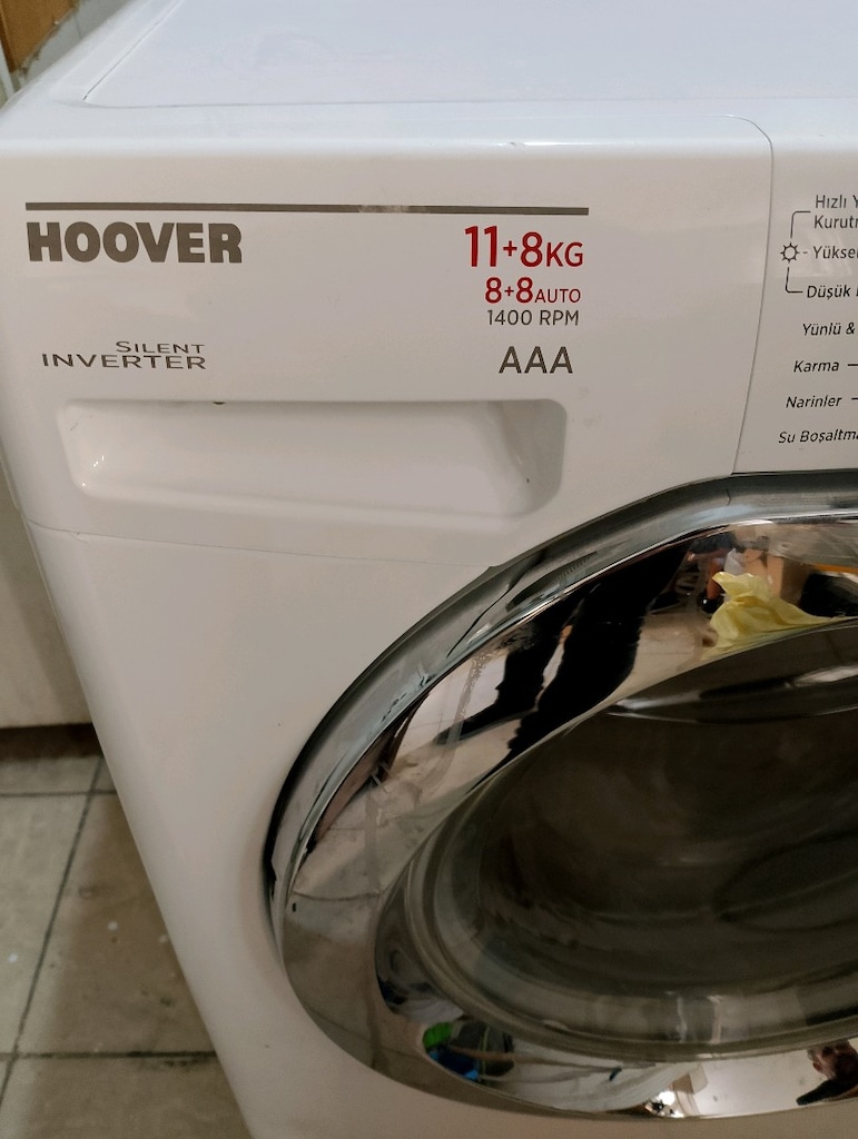 11 kilo yıkama 8 kilo kurutma kapasitesi var Hoover çamaşır makinesi - 3