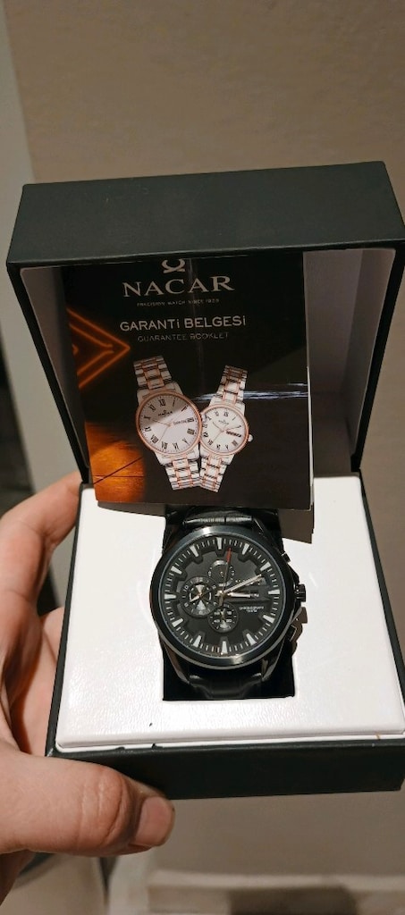 Nacar siyah seri kordon saat - 3