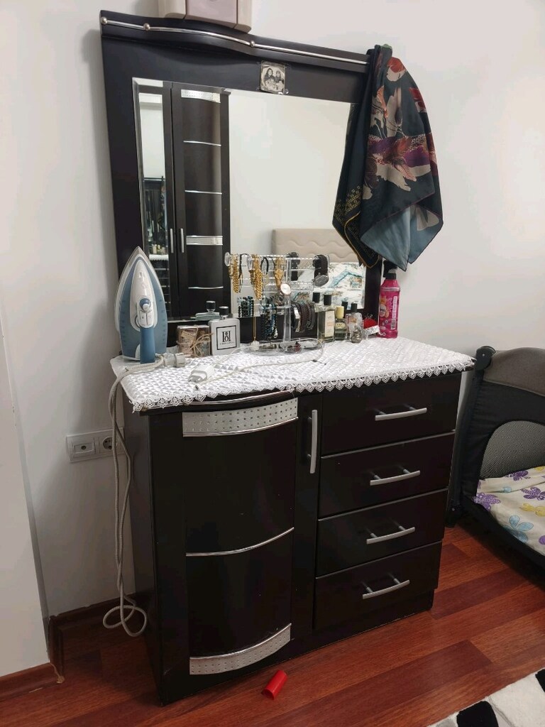 gardrop makyaj masası küçük çekmeceler - 3
