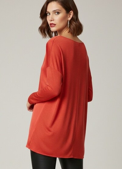 MANGO KIRMIZI SATEN PENYE MİX Oversize bluz tunik m l İPEKYOL ROMAN HM