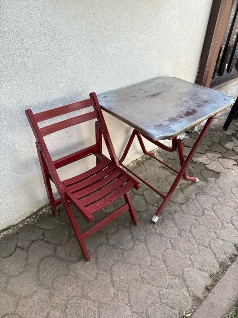 Katlanır Sandalye ve Masa - 2