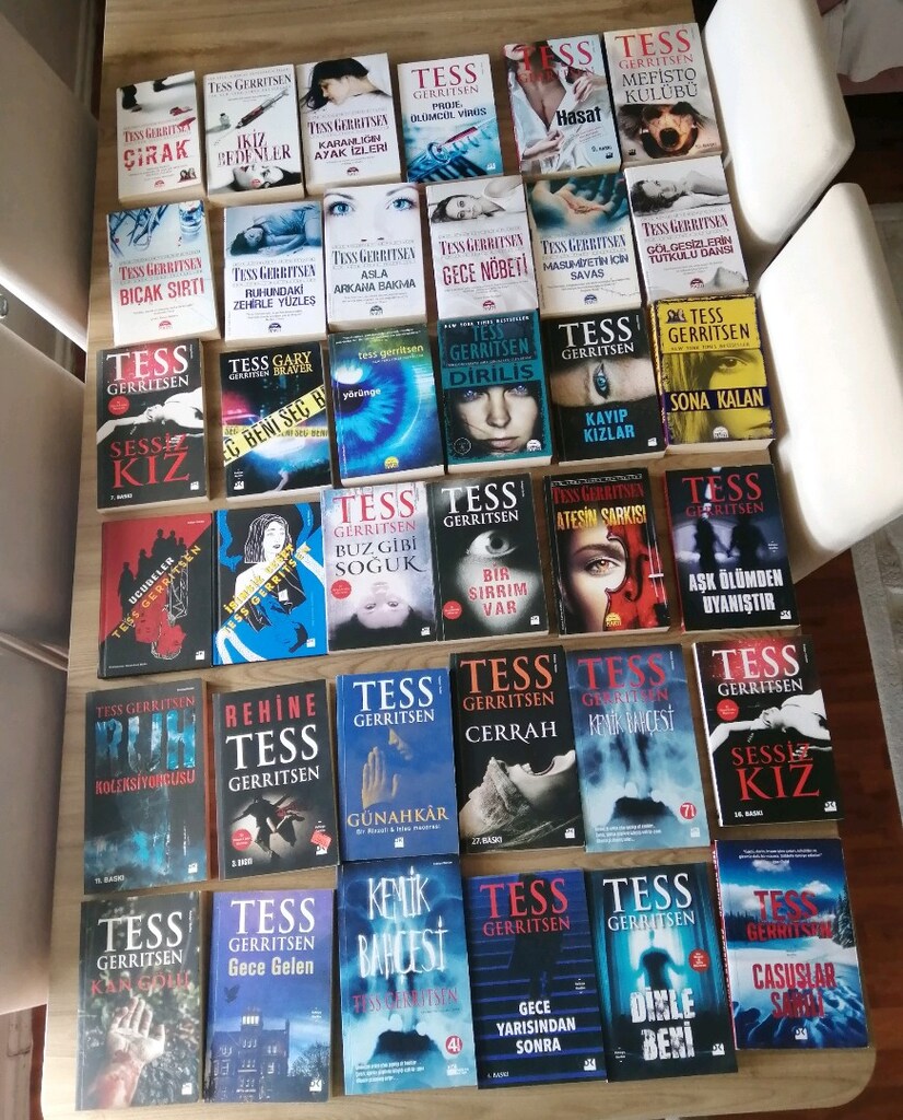 Tess Gerritsen 36 adet set kitap - 6