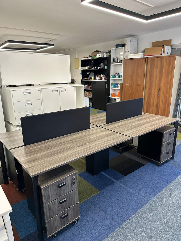 KLAS OFİS ÜSKÜDAR 280x120 CM BÜROTIME 4 KİŞİLİK ÇALIŞMA GRUBU - 2
