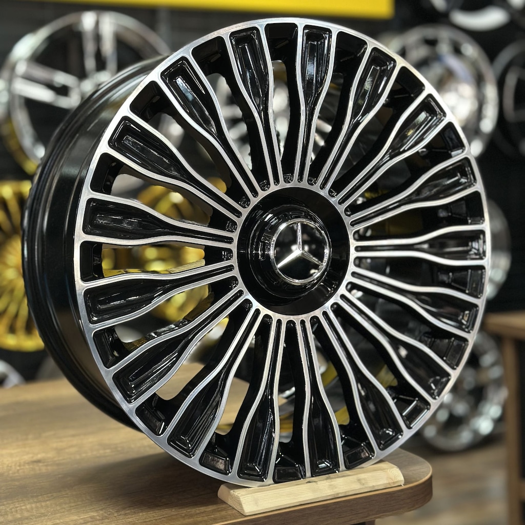 18 inç 5x112 Mercedes Maybach Jant Modeli 8-9 Offset Sıfır - 3