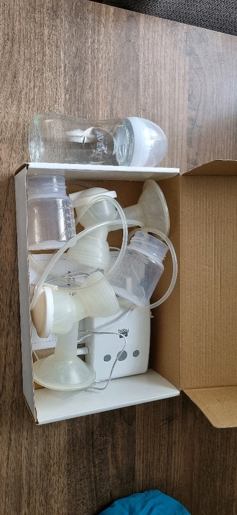 baby mom elektrikli çift göğüs pompası - 3