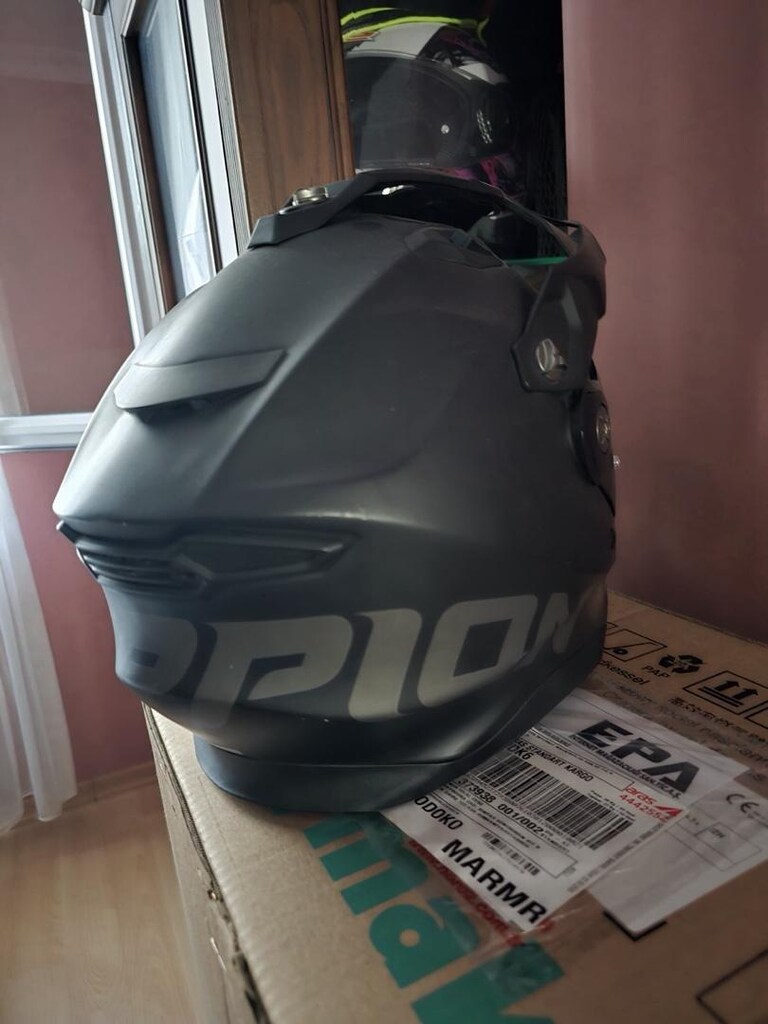 Scorpion Siyah Erkek Kask - 3