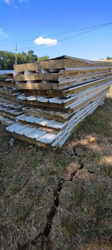 taş yünü panel 2,90ile 3,30 boy 40adet mt 750 - 9