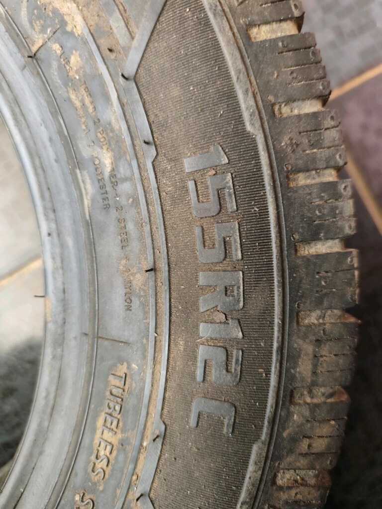 155 r 12 C tek lastik - 6