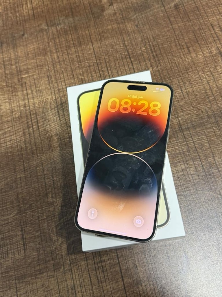 İPHONE 14 PRO MAX GOLD 1 TB PİL 75 - 10
