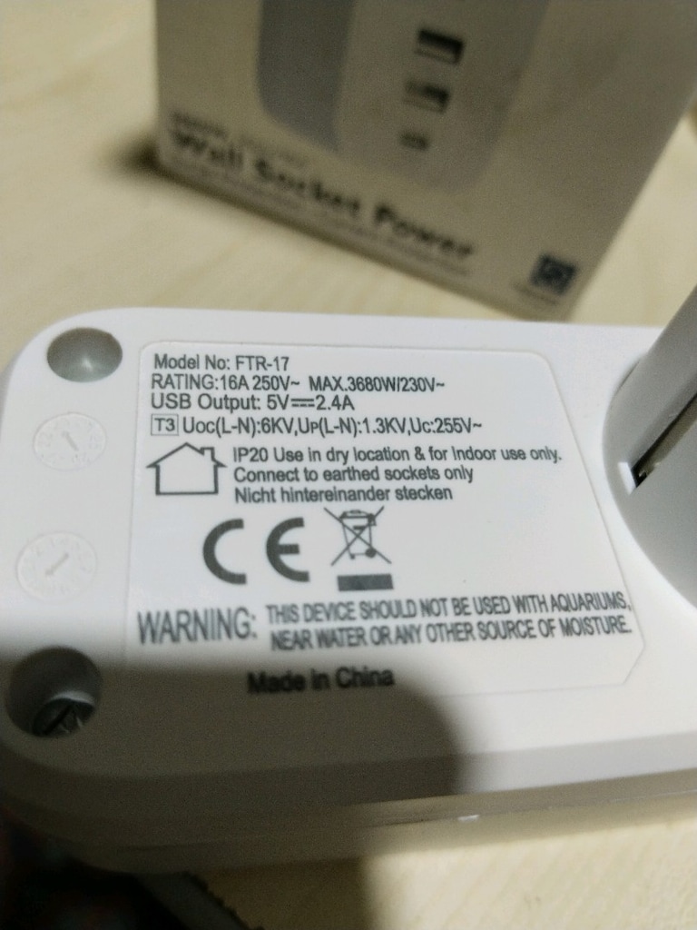 YENİ KUTUSUNDA TEKLİ ÇİFT USB GİRİSLİ BE TELFON SARZ GİRİSLİ PRİZ - 4