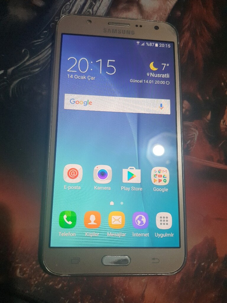 Samsung j7 temiz sorunu yok - 2