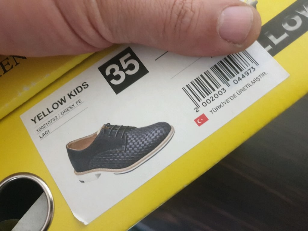 Yellow Kids 35 Numara Lacivert Çocuk Klasik Ayakkabı Kutulu - 5