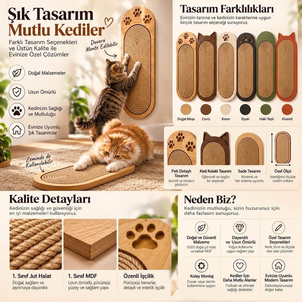 kedi tırmalama tahtası - 6