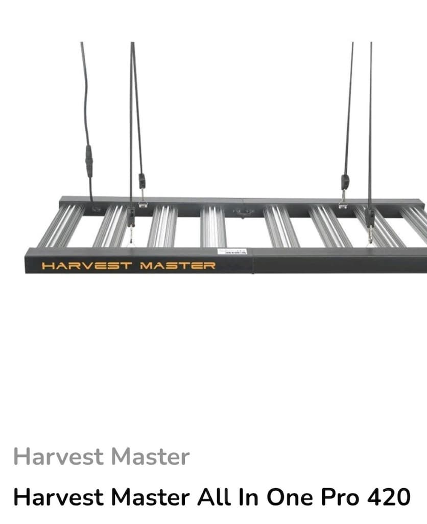 harvest master bitki yetiştirme LED lamba