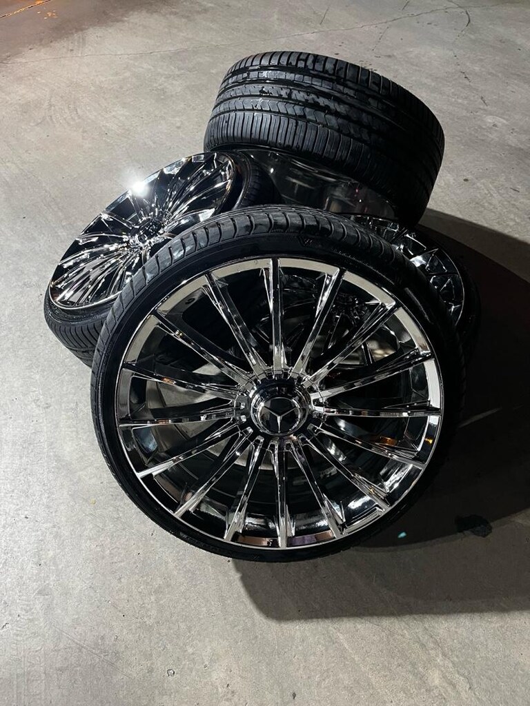 20 İNÇ CHROME MERCEDES JANT LASTİK TAKIMI - 3