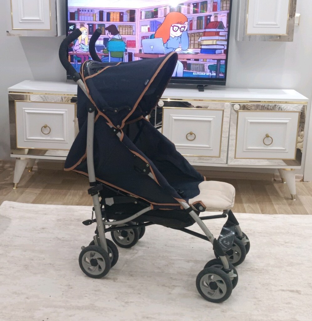 Chicco Multiway Baston Bebek Arabası - Tam Yatar - Temiz ve Sorunsuz - 2