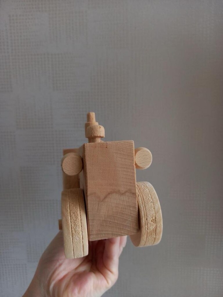 Ahşap Traktör ve Traktör Kasası - 3