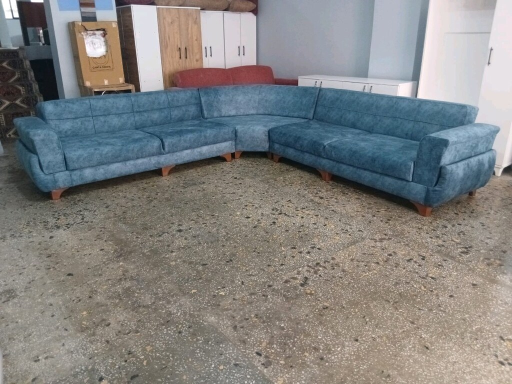 sıfır döşeme L koltuk köşe takımı 3.30x3.30 ölçü - 3