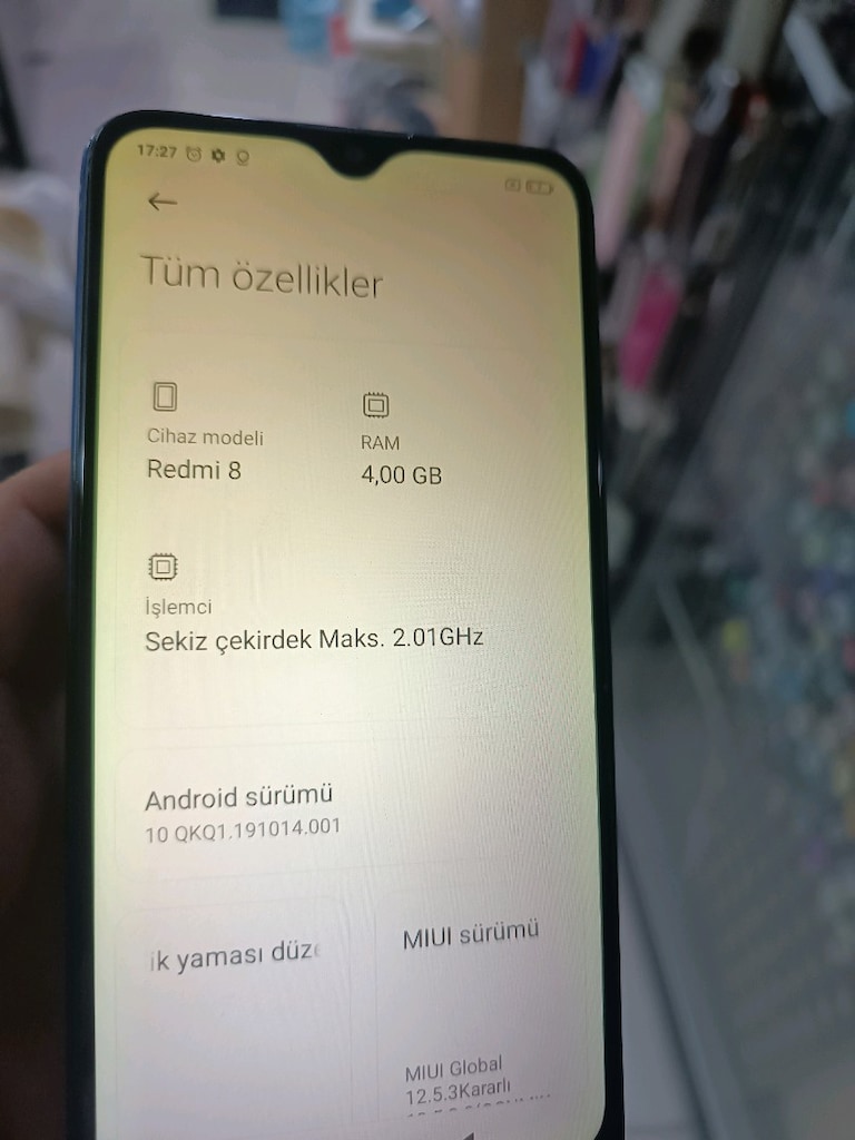 Temiz Redmi 8 - 64 GB Hafıza 4 GB RAM / Sorunsuz Çalışmaktadır - 5