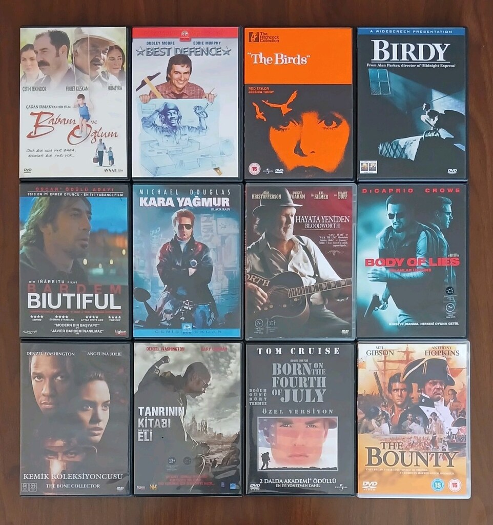 TEK DİSKLİ PLASTİK KUTULU DVD FİLMLER 1 (FİYAT SORUNUZ) - 4