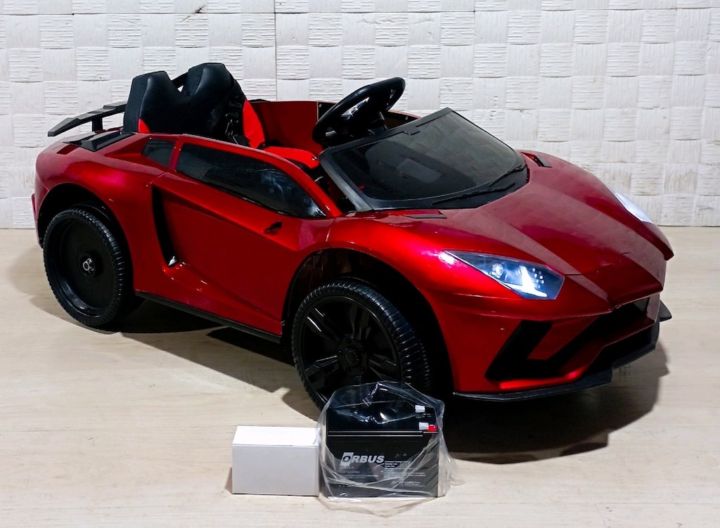 Akülü araba lisans lı Lamborghini aküsü sıfır paketinde 4*4 motorlu - 4