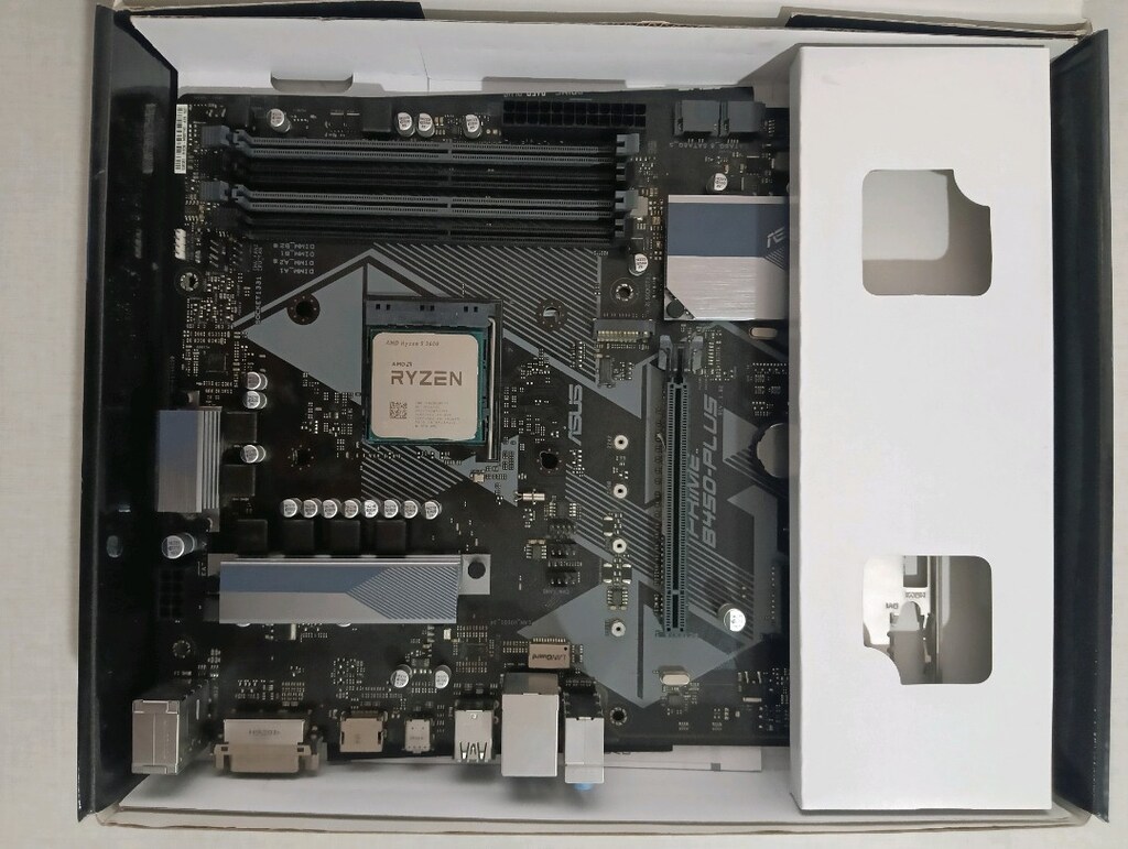 Asus Prime B450-Plus ~ R5 3600 - 4