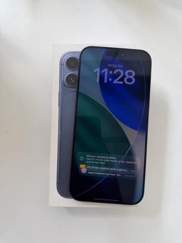 İPHONE 17PROMAX 512GB 12AY GARANTİ 10/9.8 HATASİZ FUL ORJİNALL PİL 100 - 2