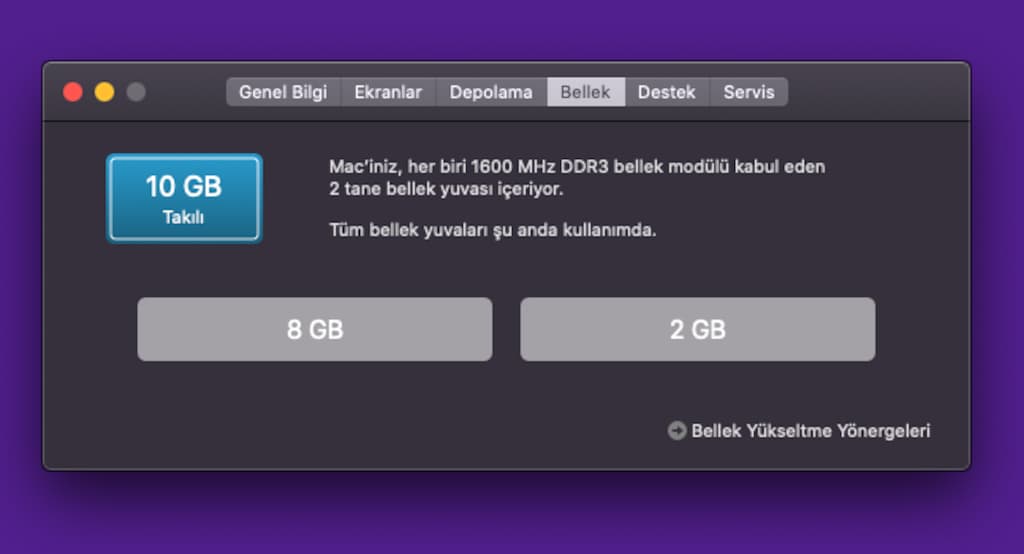 İlk Sahibinden MacBook PRO - 1 TB SSD - 11