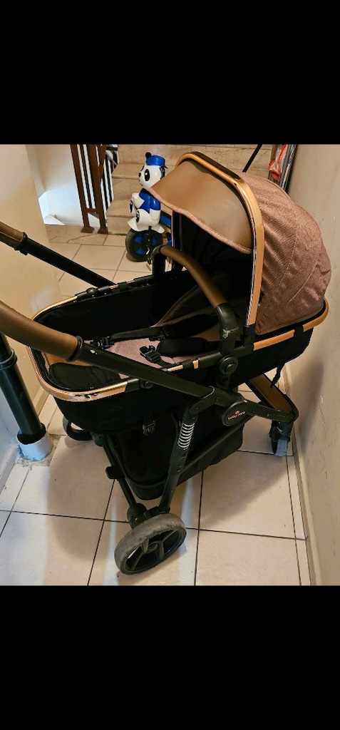 Baby Care BC-50 Royal Gold Travel Sistem Bebek Arabası + Puseti - 3