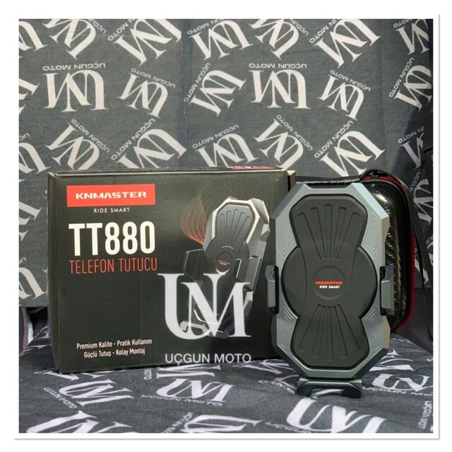 KNMASTER TT880 TİTREŞİM MODÜLLÜ TELEFON TUTUCU