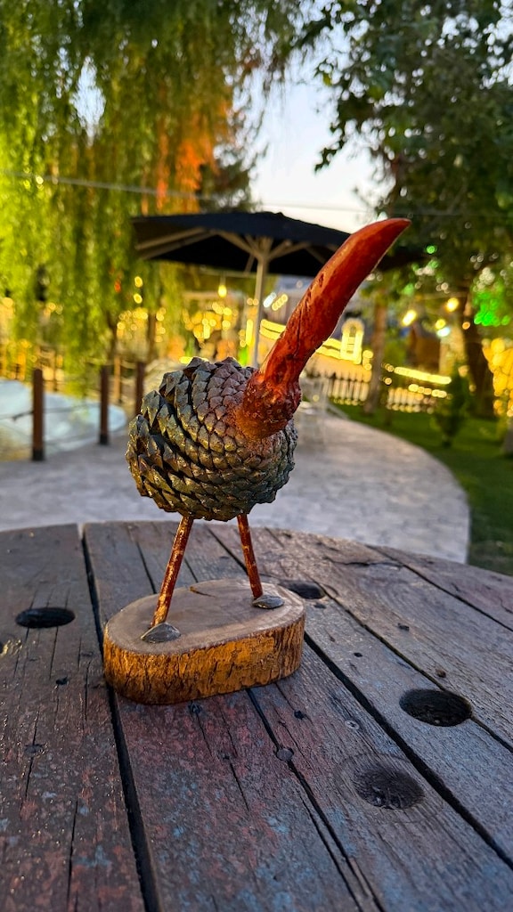 El Yapımı Doğal Ağaç Dekor – Kök Ağacı / Rustik Dekoratif Obje - 19