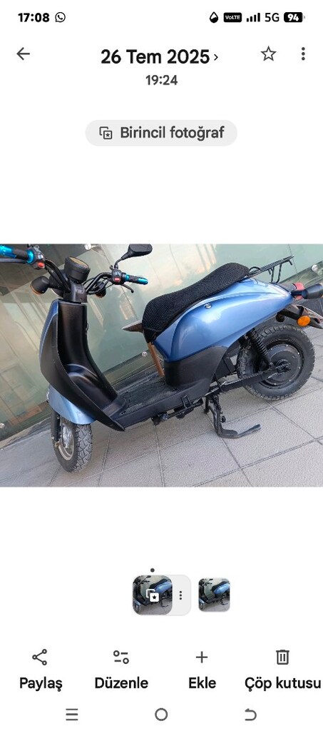 ELEKTİRİKLİ SCOOTER İŞE GİDİP GELMEK İÇİN İDEAL EKONOMİK MUAYENE VAR
