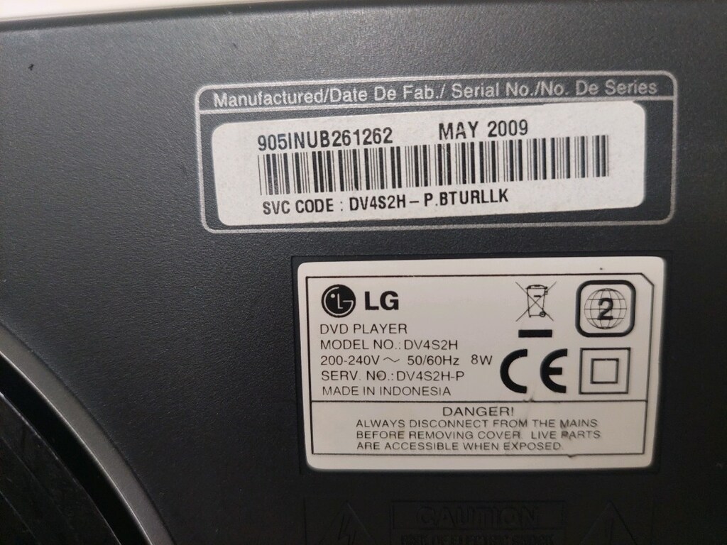 LG marka DVD player ve hdmı .USB girişli temiz kullanılmış cihaz. - 4