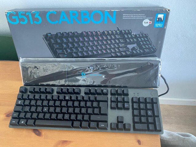 LOGİTECH G513 CARBON RGB KABLOLU MEKANİK KLAVYE