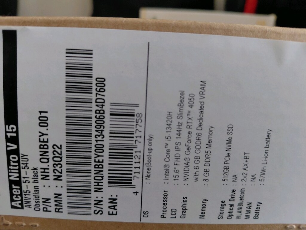 Acer nitro v15 gaming laptop - 5