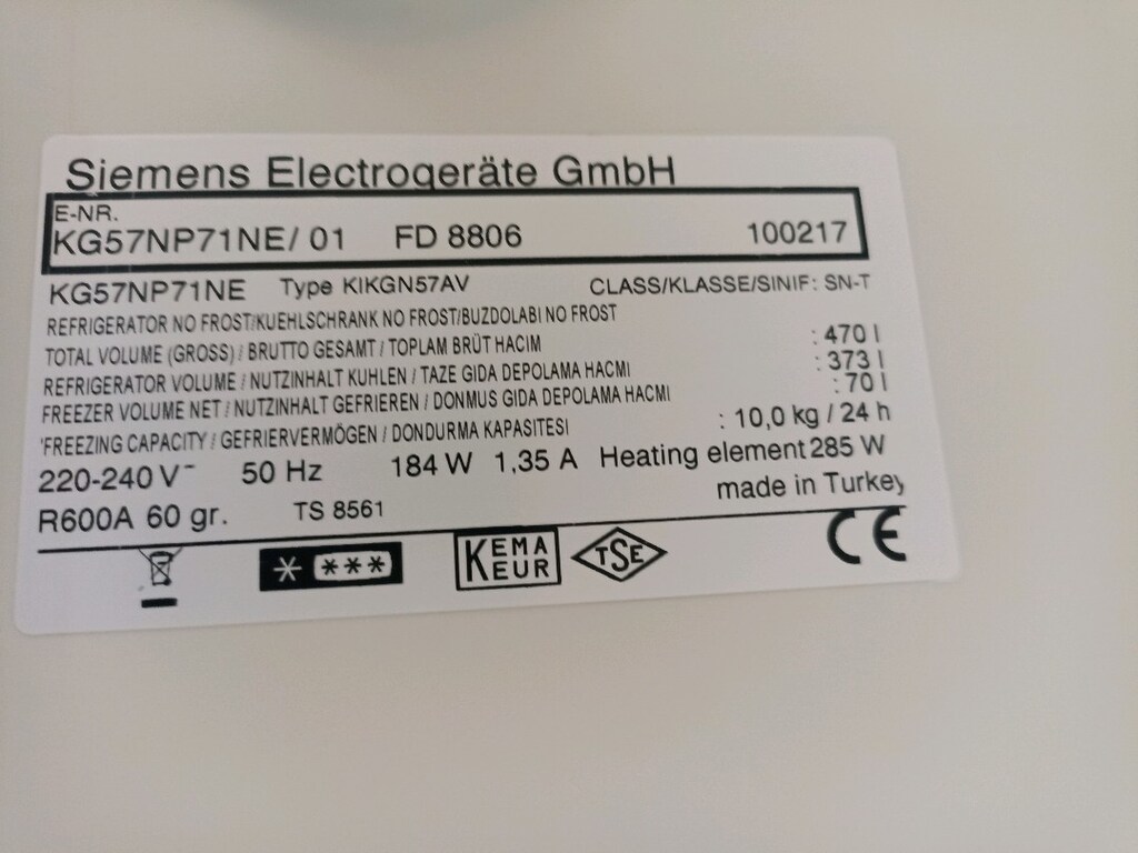 Siemens No Frost Buzdolabı - 8