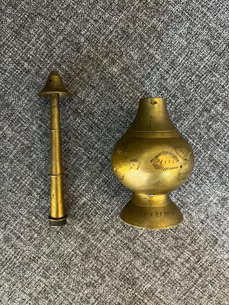 pirinç gülabdan (gül suyu şişesi) - 3