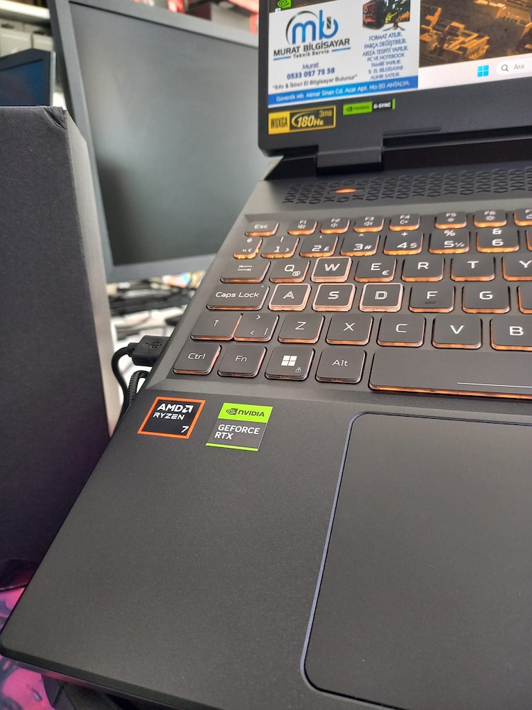 HATASIZ!!! ACER NİTRO RYZEN 7 8845HS 16 GB RAM DDR5 RTX 4060 - 6