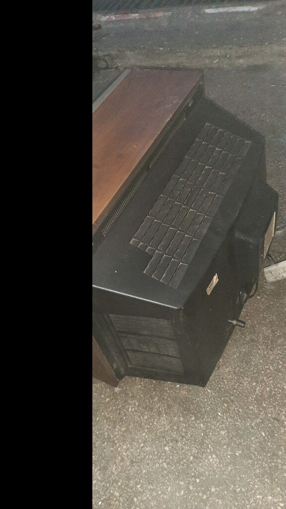 SANYO ANTİKA TÜPLÜ TV - 7