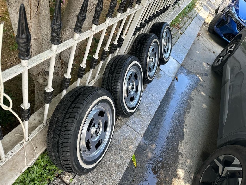 Yeni Ayarında Etiketçilere özel Arap Momo jant Michelin lastik 14 ebat - 6