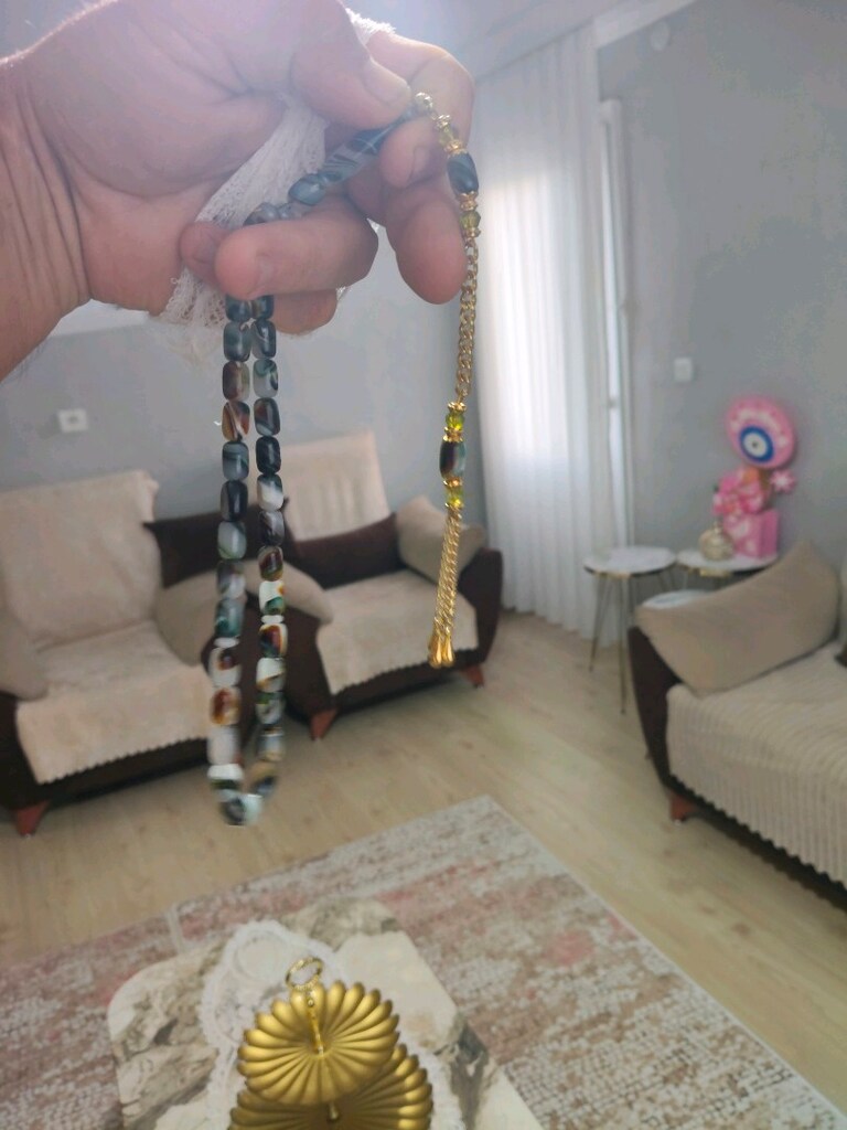 ithal Arizona katelin tespih püsküllü sıfır 12ye 8 mm - 2