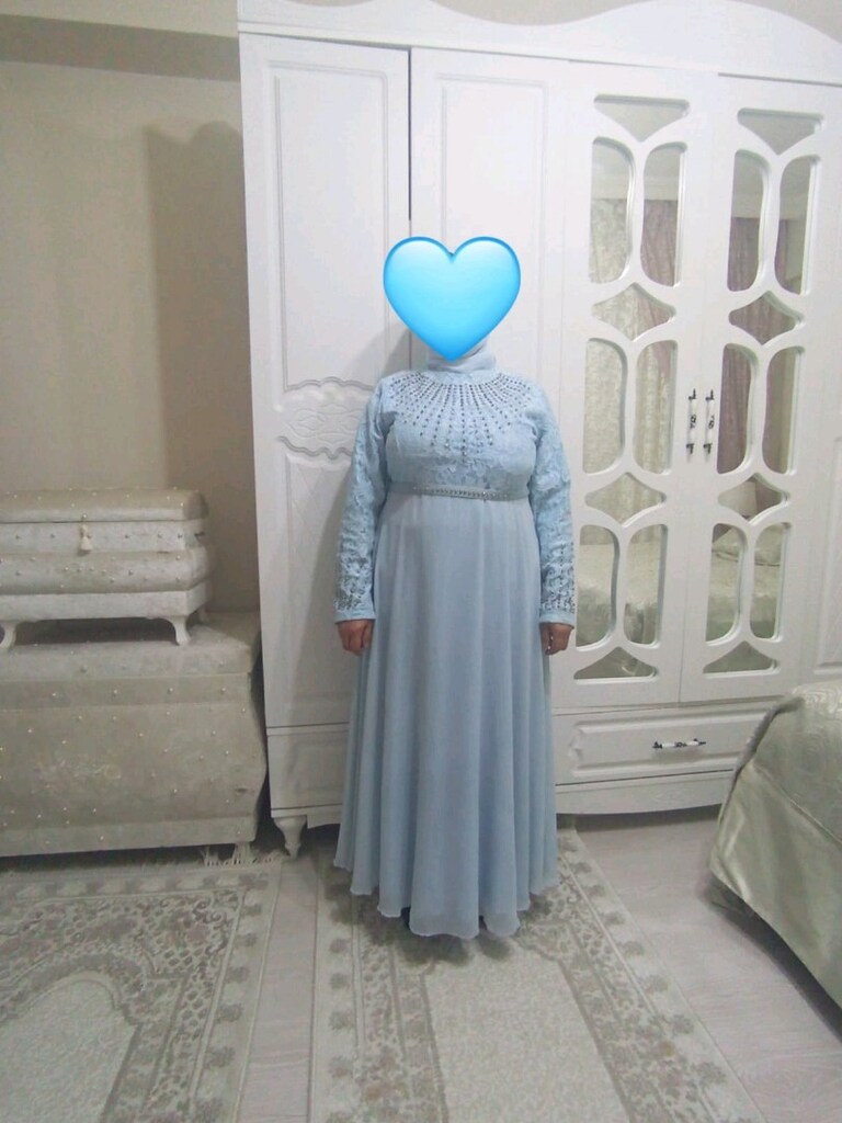 şık abiye elbise - 4