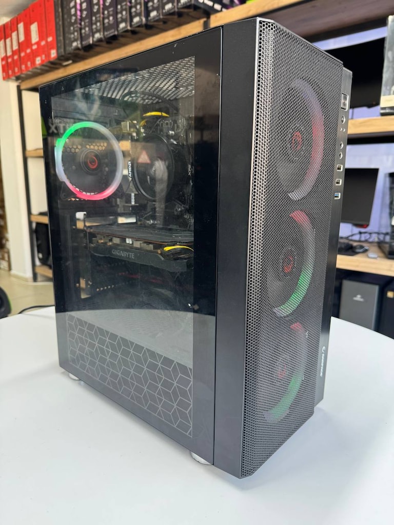 RAMPAGEKASA AMD RYZEN3 2300X 8GB RAM 120GB SSD 500GB HDD RX 5500XT 4GB - 4