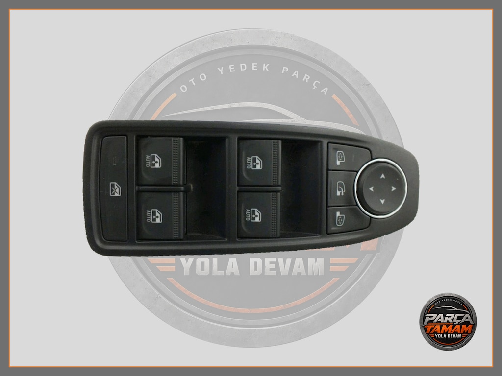 RENAULT CLIO 5 SOL ÖN CAM DÖRTLÜ DÜĞME TAKIMI 254102693R - 6