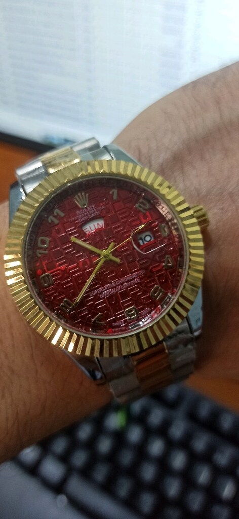 Rolex gün ve tarih göstergeli kol saati - 10