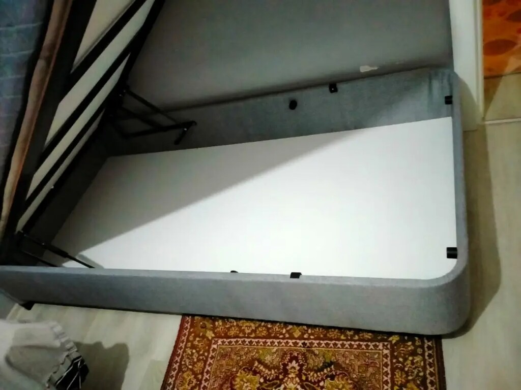 Tek kişilik sıfır 100×200cm petli yatak baza - 3