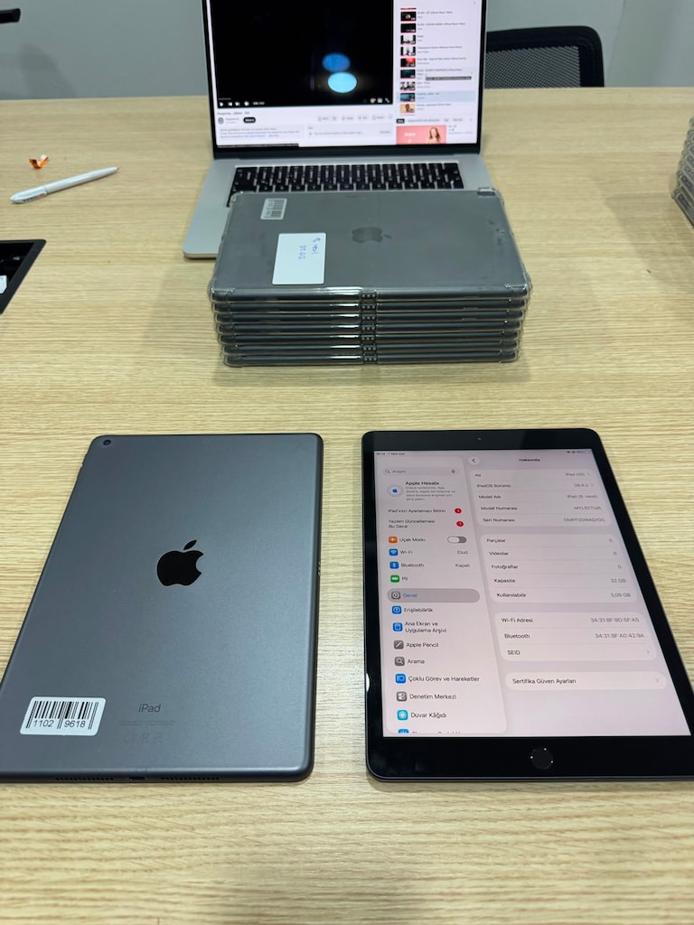 Apple iPad 8. Nesil 32 GB Wi-Fi | Stok: 27 Adet