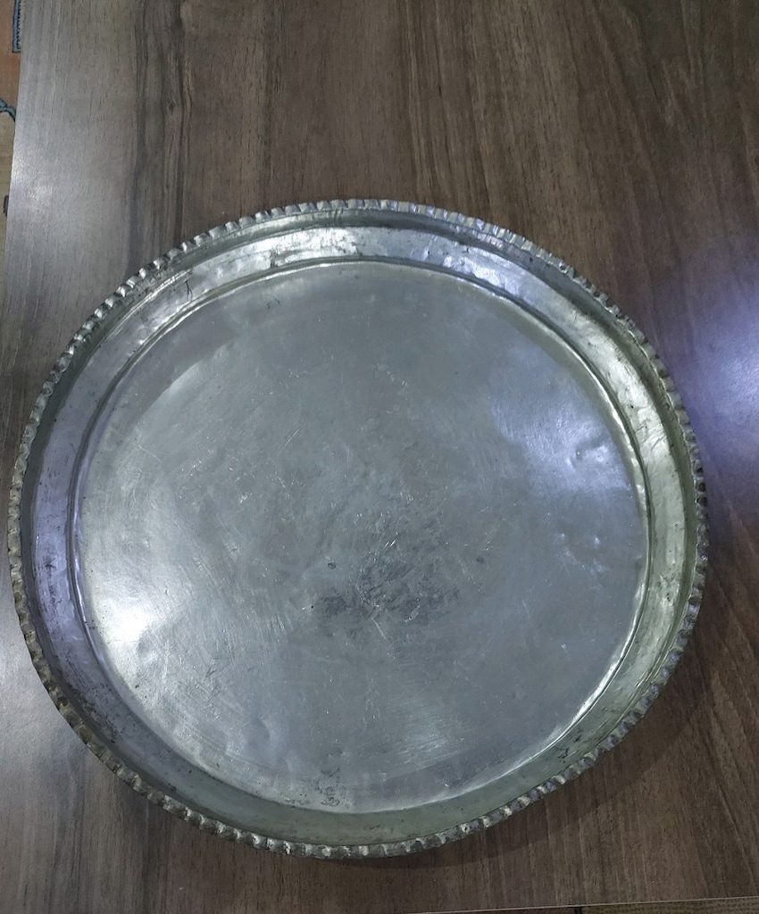 bakır tepsi 42 santim çaplı - 3