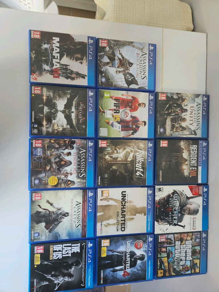 PS4 Fat 500 GB + 1 Orijinal Kol + 14 Orijinal Oyun + Tüm Kablolar Tam - 3
