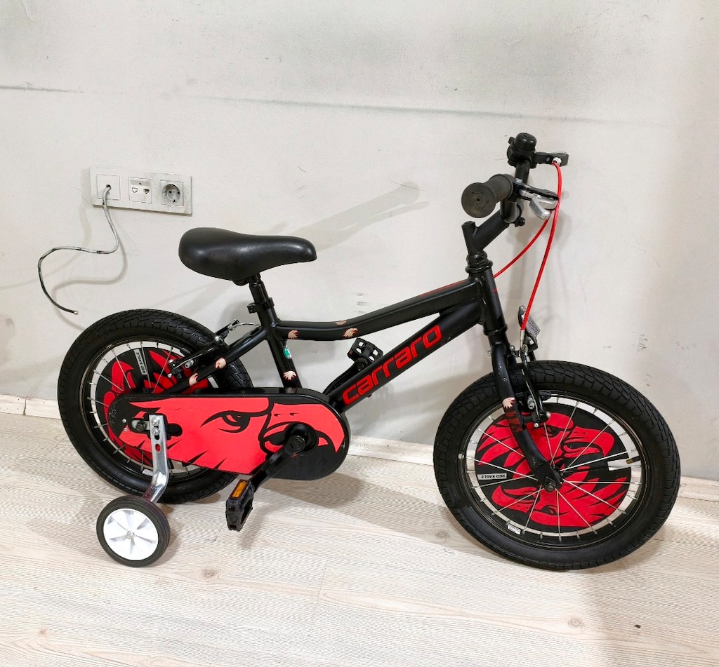 carraro marka alüminyum kadro 16 jant bisiklet - 2